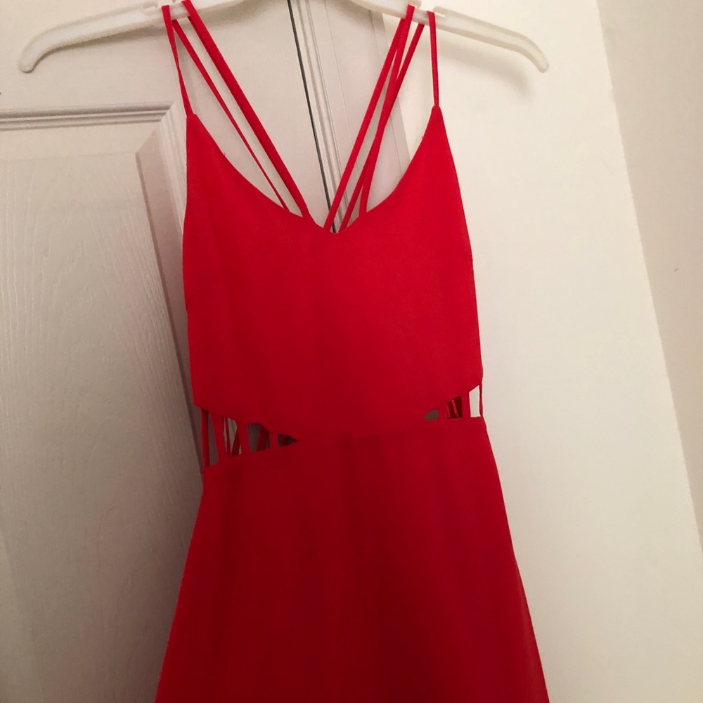 Strappy maxi dress